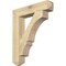 Ekena Millwork Balboa Craftsman Rough Sawn Bracket, Douglas Fir, 4"W x 22"D x 26"H BKT04X22X26BOA04RDF - alternate 1